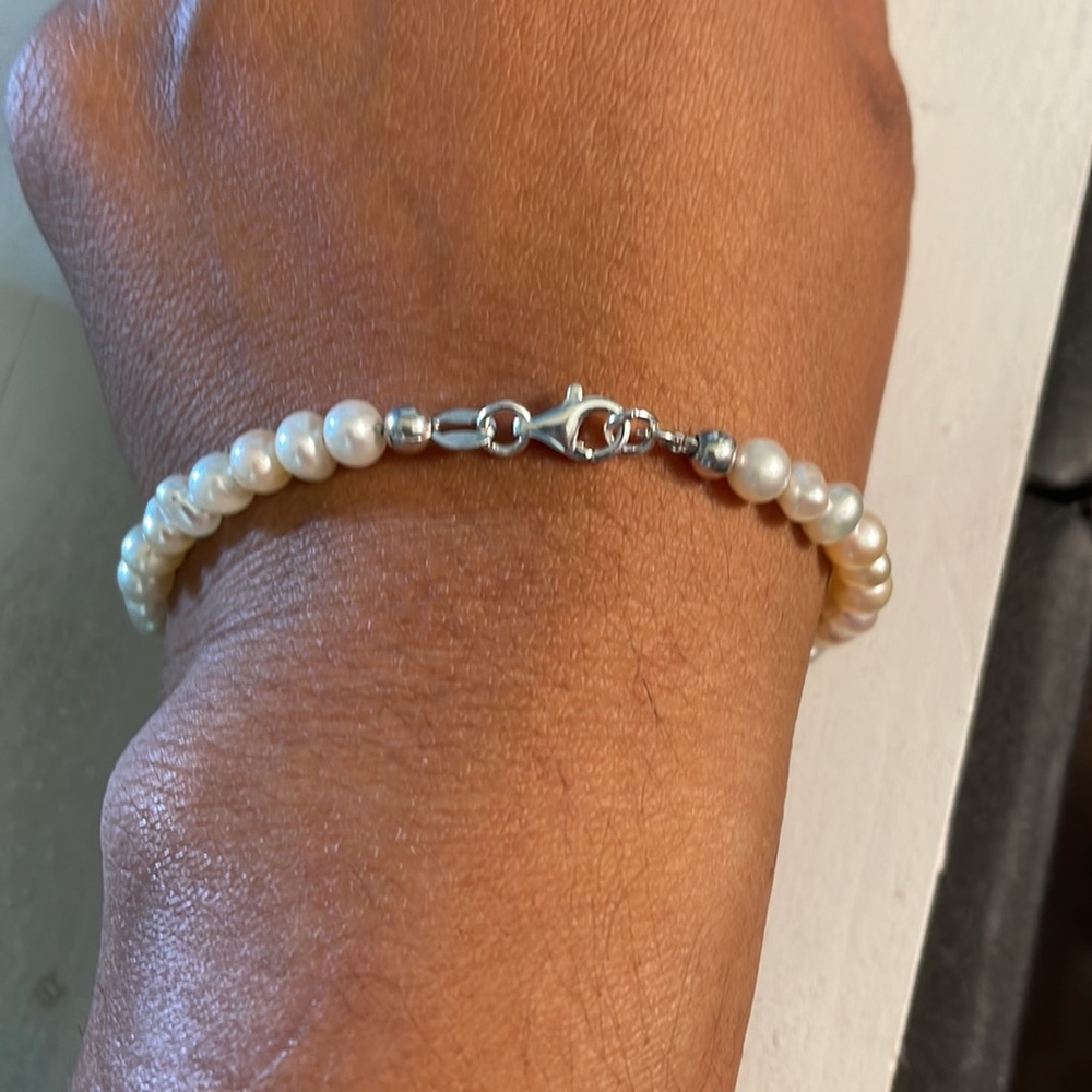 Fresh water pearl bracelet - Picture 3 of 4